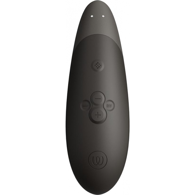 Бесконтактный клиторальный стимулятор WOMANIZER ENHANCE с вибрацией черный + Подарок WZSN1SG9