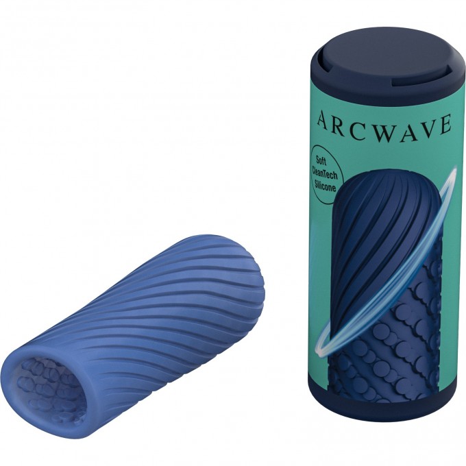 Мастурбатор WOMANIZER ARCwave Ghost синий + Подарок AWPN1SG5