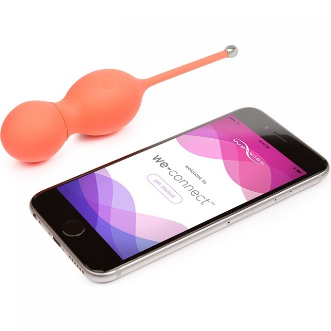 Тренажер Кегеля WOMANIZER We-Vibe Bloom виброшарики вагинальные + Подарок SNBLSGA