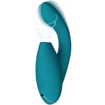 Бесконтактный клиторальный стимулятор WOMANIZER DUO 2 бирюзовый + Подарок Бесконтактный клиторальный стимулятор WOMANIZER DUO 2 бирюзовый + Подарок
